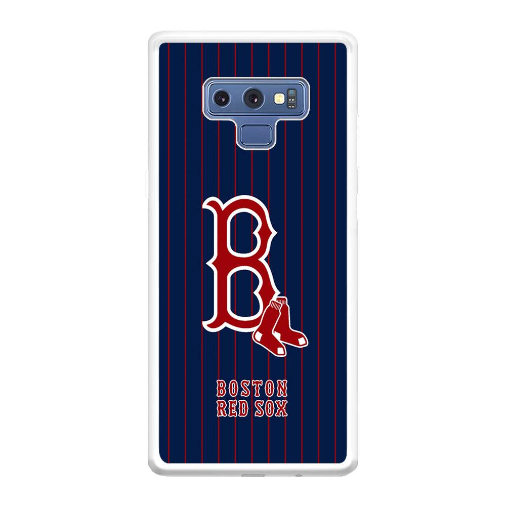 Boston Red Sox Bold and Firm Samsung Galaxy Note 9 Case-Oxvistore