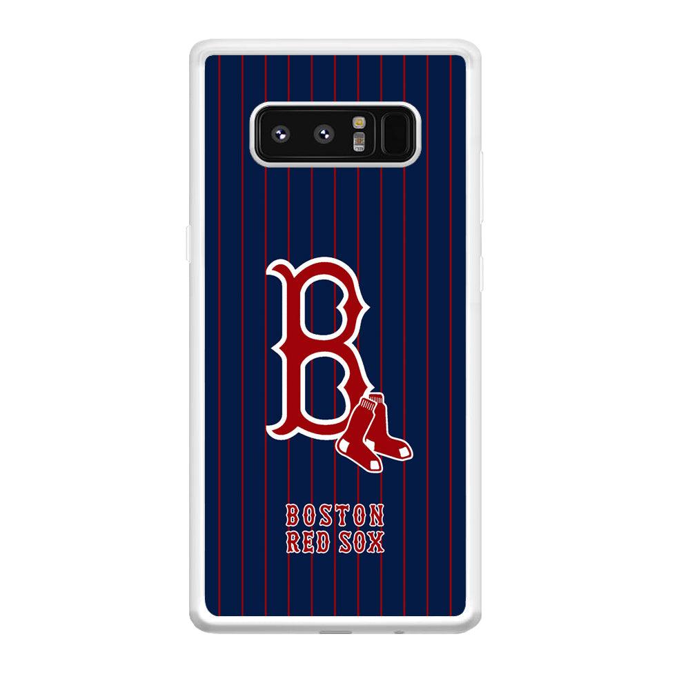 Boston Red Sox Bold and Firm Samsung Galaxy Note 8 Case-Oxvistore