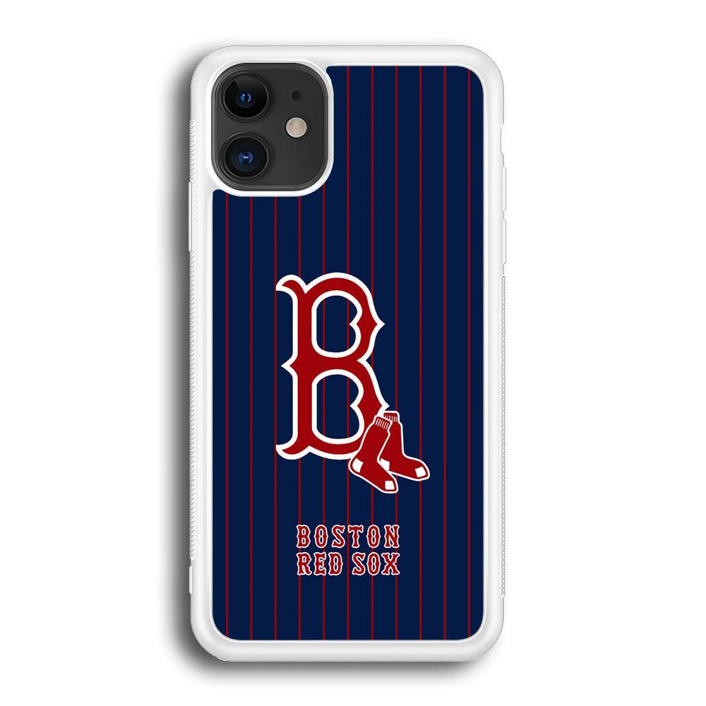 Boston Red Sox Bold and Firm iPhone 12 Case-Oxvistore