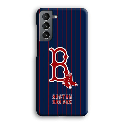 Boston Red Sox Bold and Firm Samsung Galaxy S21 Case-Oxvistore