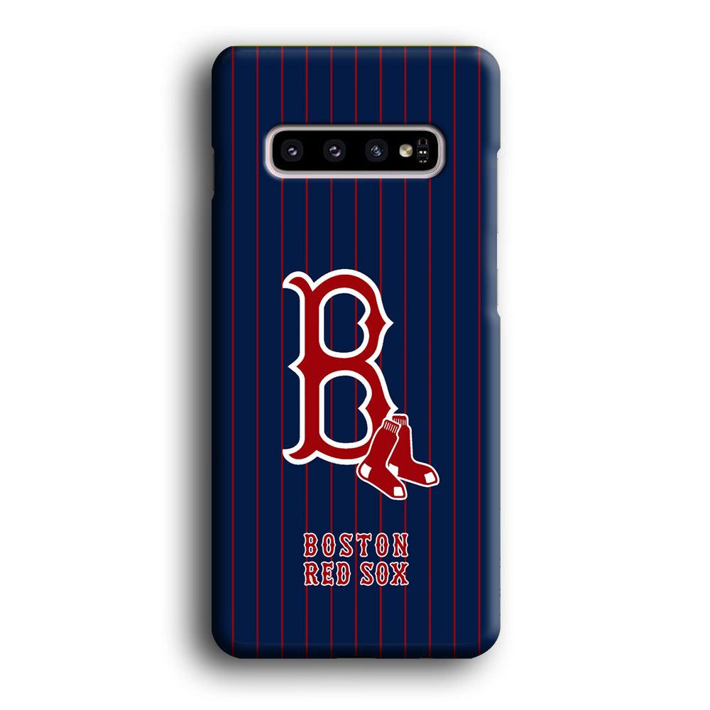 Boston Red Sox Bold and Firm Samsung Galaxy S10 Plus Case-Oxvistore