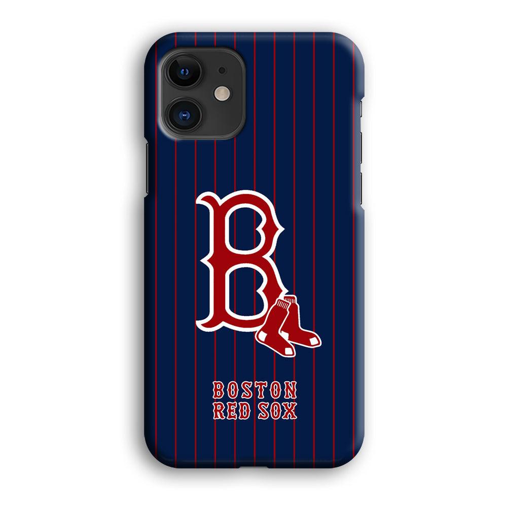 Boston Red Sox Bold and Firm iPhone 12 Case-Oxvistore