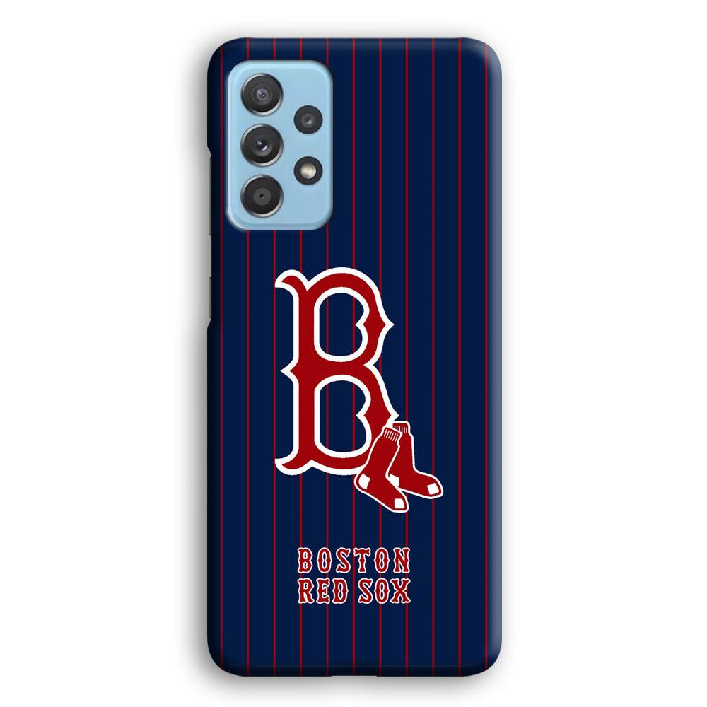 Boston Red Sox Bold and Firm Samsung Galaxy A52 Case-Oxvistore