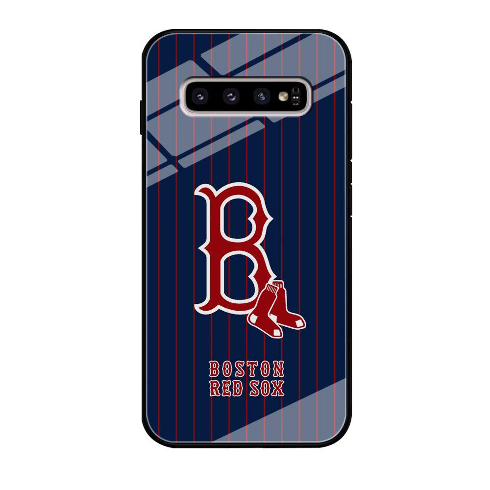 Boston Red Sox Bold and Firm Samsung Galaxy S10 Plus Case-Oxvistore