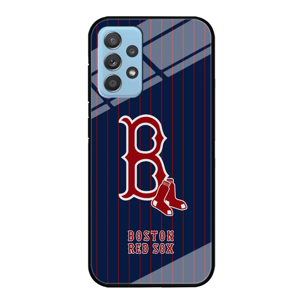 Boston Red Sox Bold and Firm Samsung Galaxy A52 Case-Oxvistore