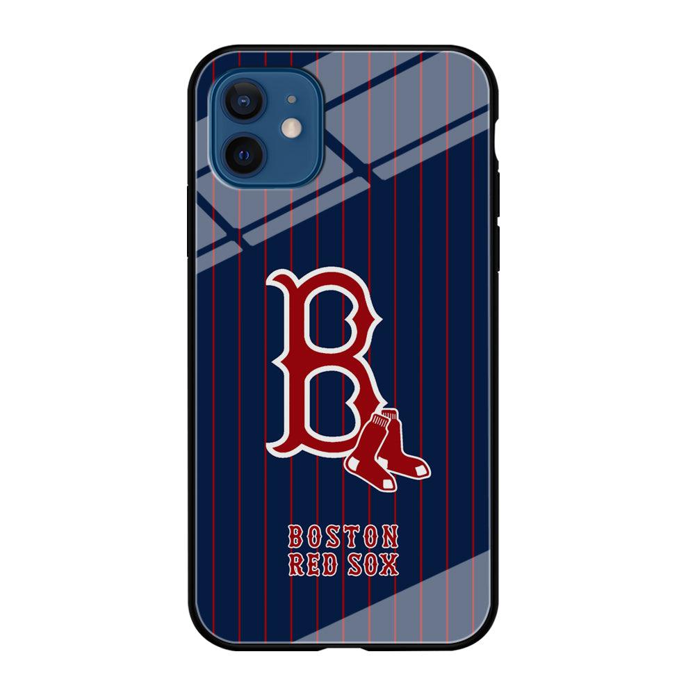 Boston Red Sox Bold and Firm iPhone 12 Case-Oxvistore