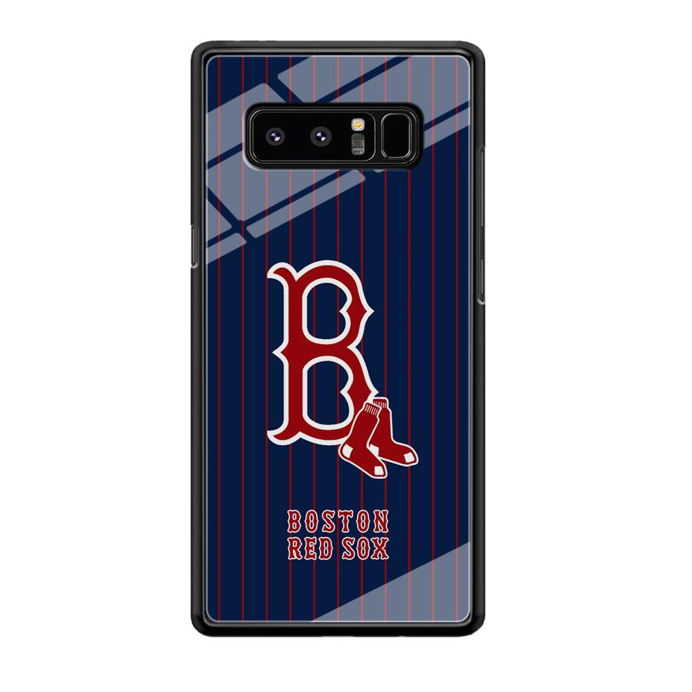 Boston Red Sox Bold and Firm Samsung Galaxy Note 8 Case-Oxvistore