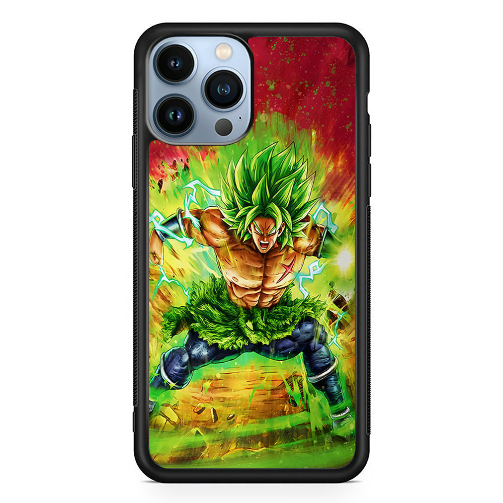 Broly Dragon Ball Super 2D Rubber Phone Case