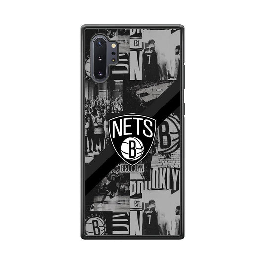 Brooklyn Nets Collage of The Journey Samsung Galaxy Note 10 Plus Case-Oxvistore