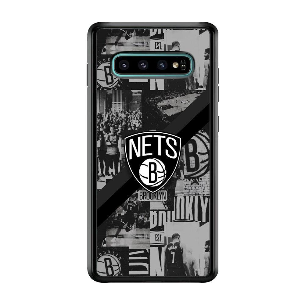 Brooklyn Nets Collage of The Journey Samsung Galaxy S10 Plus Case-Oxvistore