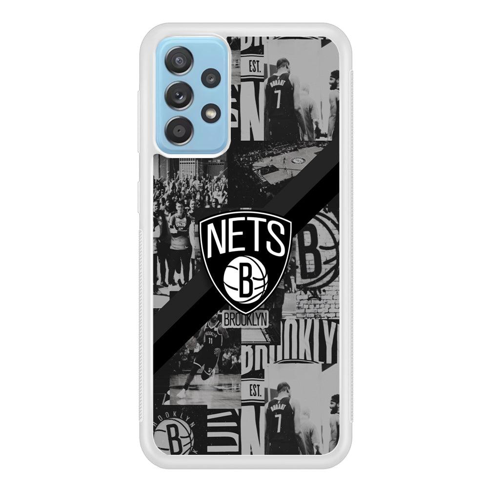 Brooklyn Nets Collage of The Journey Samsung Galaxy A52 Case-Oxvistore