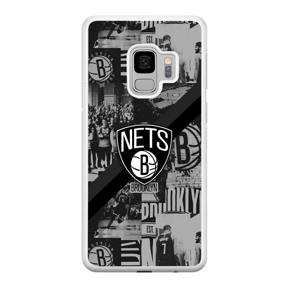 Brooklyn Nets Collage of The Journey Samsung Galaxy S9 Case-Oxvistore