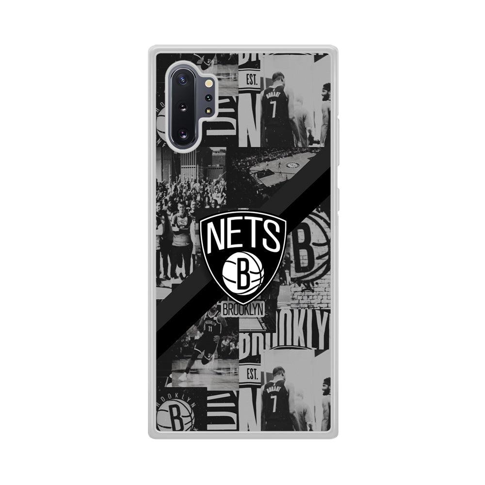 Brooklyn Nets Collage of The Journey Samsung Galaxy Note 10 Plus Case-Oxvistore