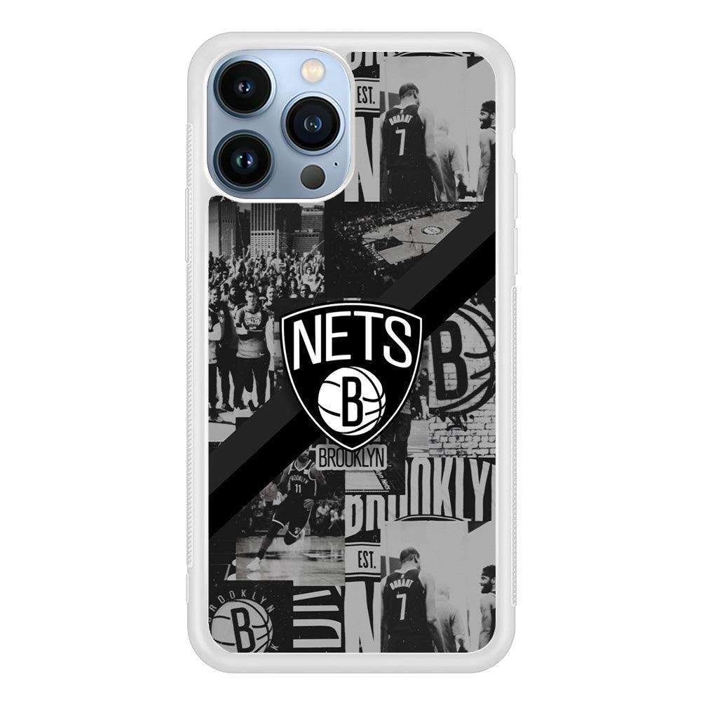 Brooklyn Nets Collage of The Journey iPhone 14 Pro Max Case-Oxvistore