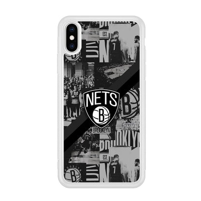 Brooklyn Nets Collage of The Journey iPhone X Case-Oxvistore