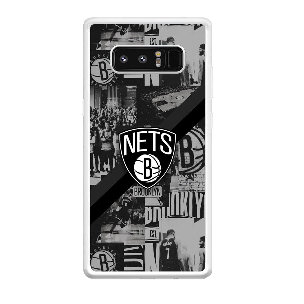 Brooklyn Nets Collage of The Journey Samsung Galaxy Note 8 Case-Oxvistore