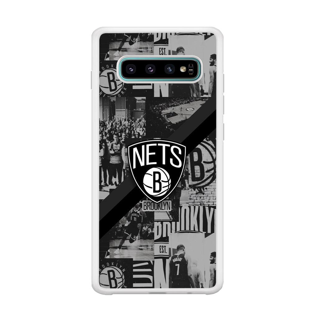 Brooklyn Nets Collage of The Journey Samsung Galaxy S10 Plus Case-Oxvistore