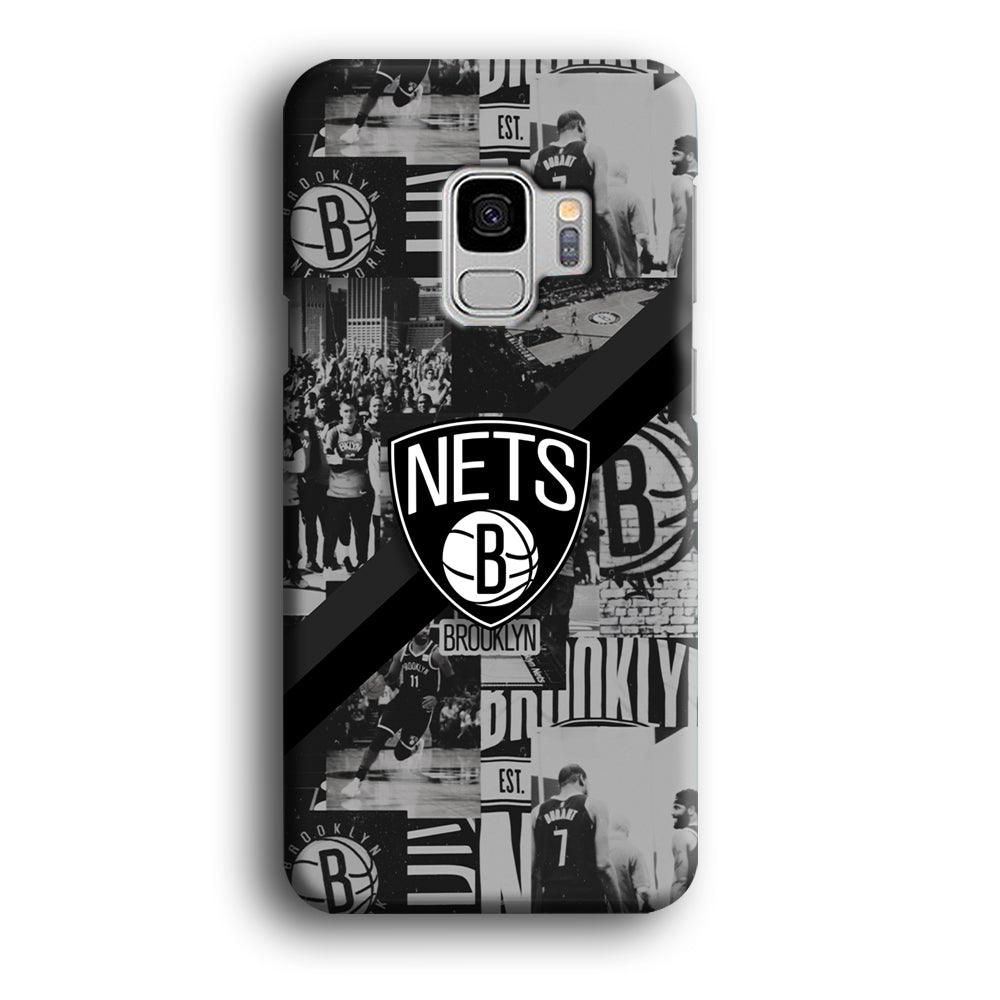 Brooklyn Nets Collage of The Journey Samsung Galaxy S9 Case-Oxvistore