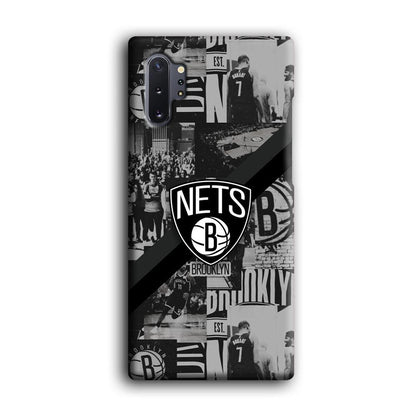 Brooklyn Nets Collage of The Journey Samsung Galaxy Note 10 Plus Case-Oxvistore