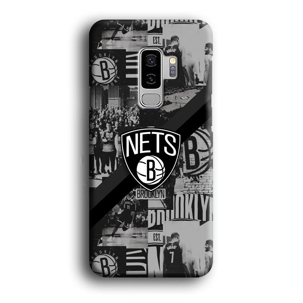 Brooklyn Nets Collage of The Journey Samsung Galaxy S9 Plus Case-Oxvistore