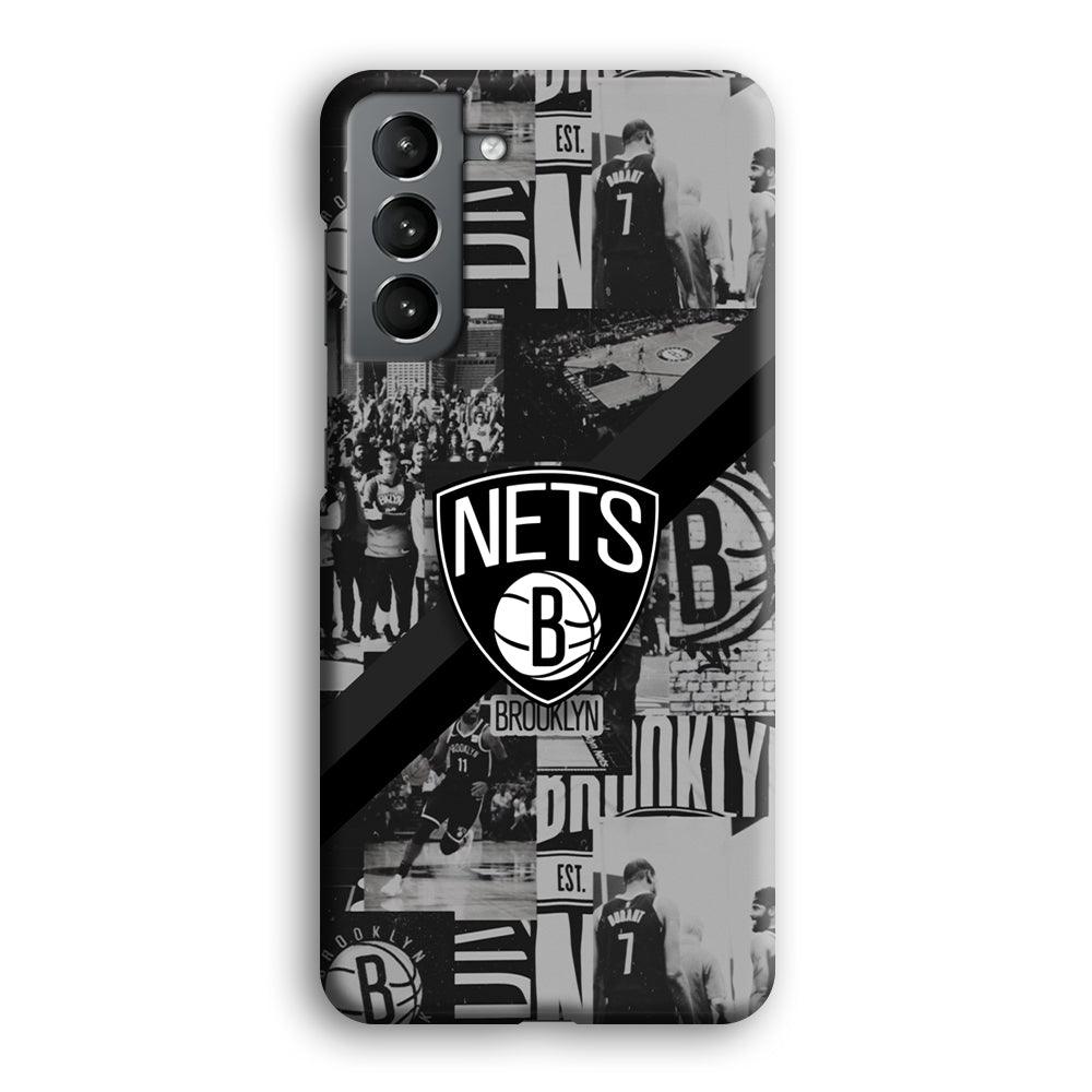 Brooklyn Nets Collage of The Journey Samsung Galaxy S21 Case-Oxvistore