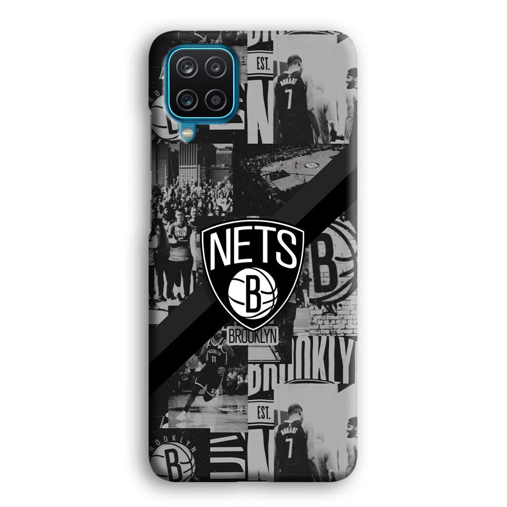 Brooklyn Nets Collage of The Journey Samsung Galaxy A12 Case-Oxvistore