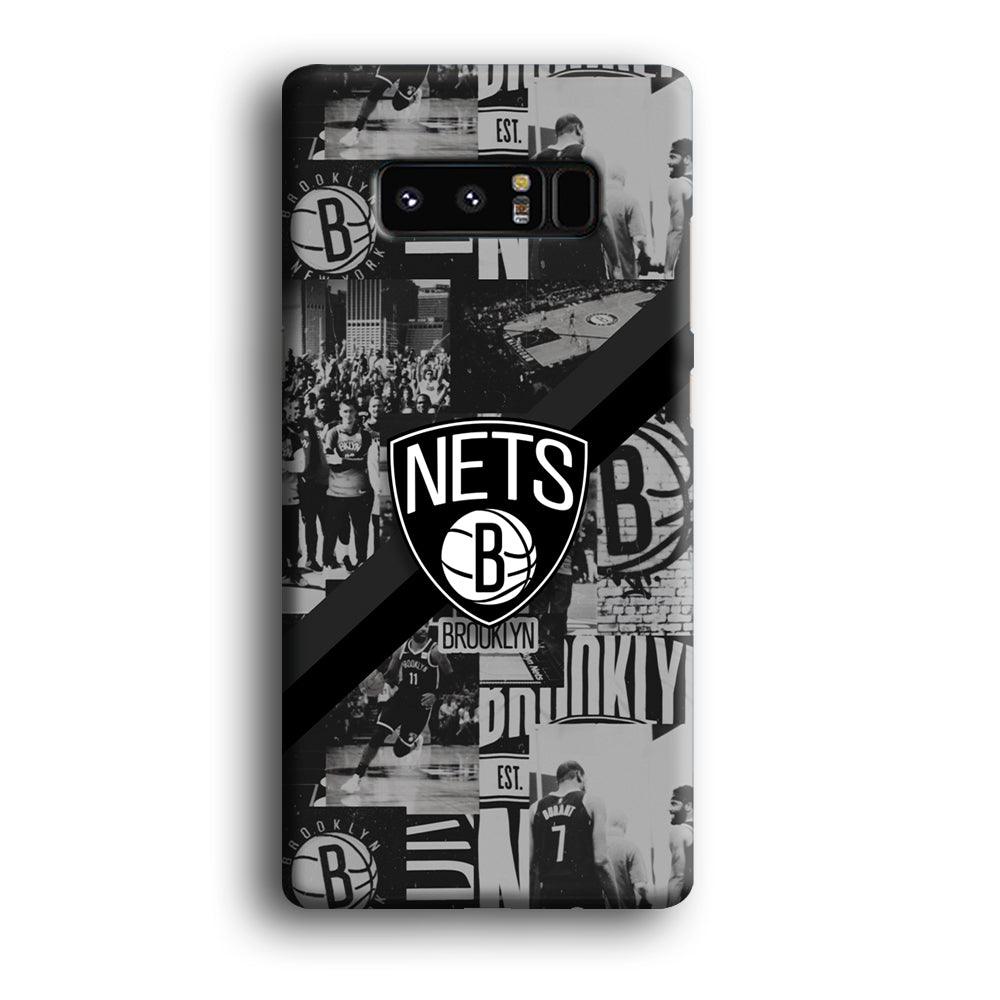 Brooklyn Nets Collage of The Journey Samsung Galaxy Note 8 Case-Oxvistore