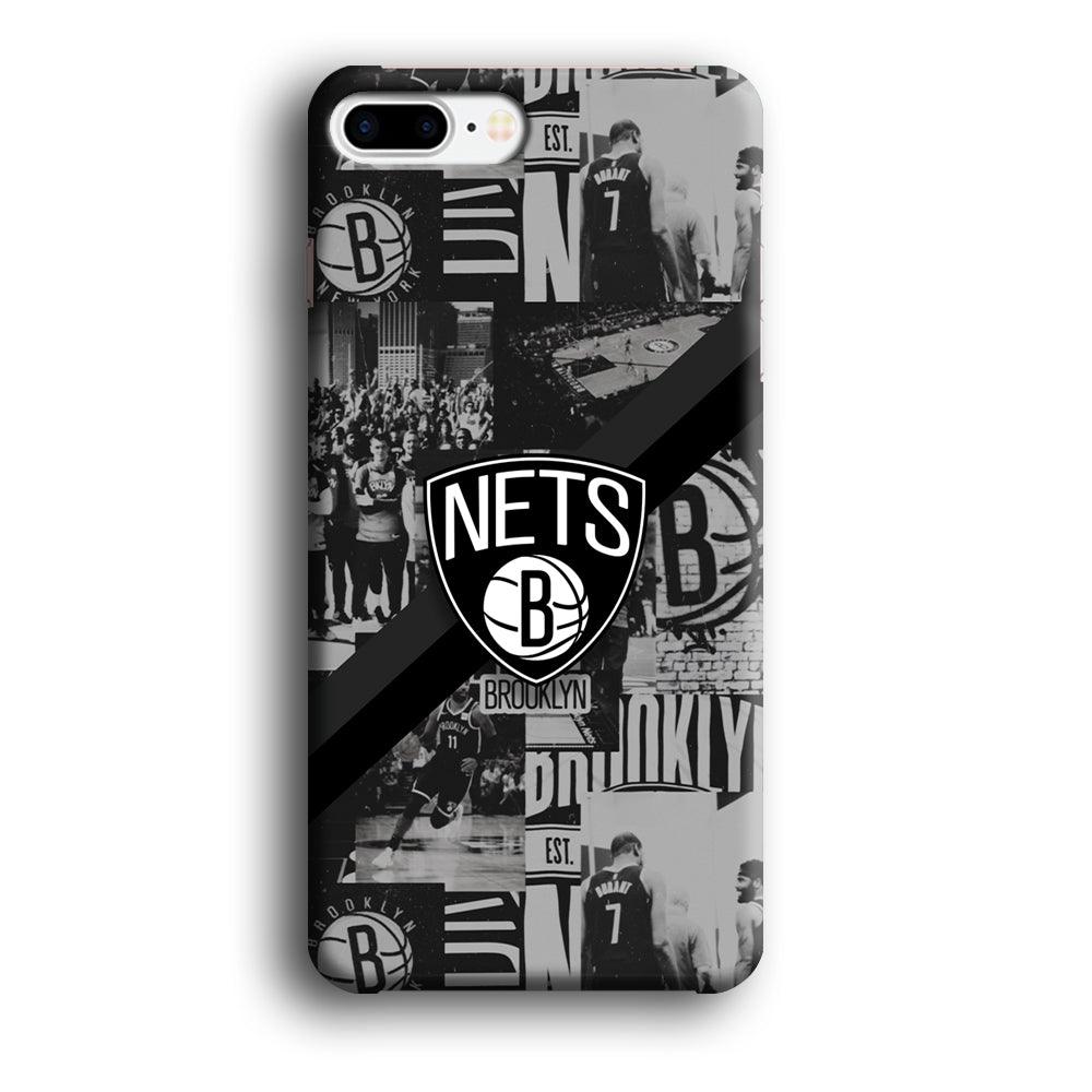 Brooklyn Nets Collage of The Journey iPhone 8 Plus Case-Oxvistore