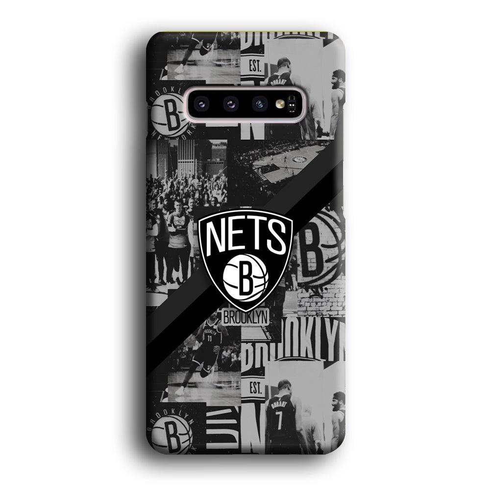 Brooklyn Nets Collage of The Journey Samsung Galaxy S10 Plus Case-Oxvistore