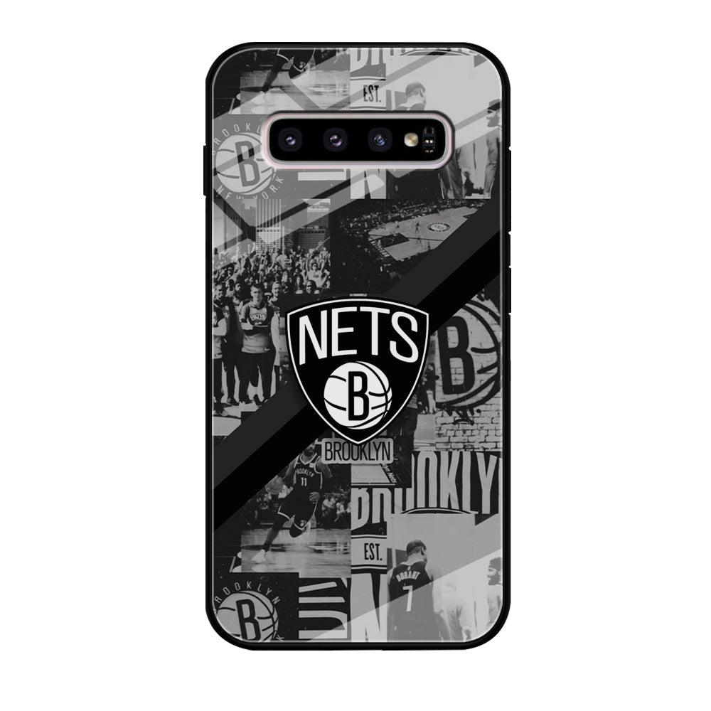 Brooklyn Nets Collage of The Journey Samsung Galaxy S10 Plus Case-Oxvistore