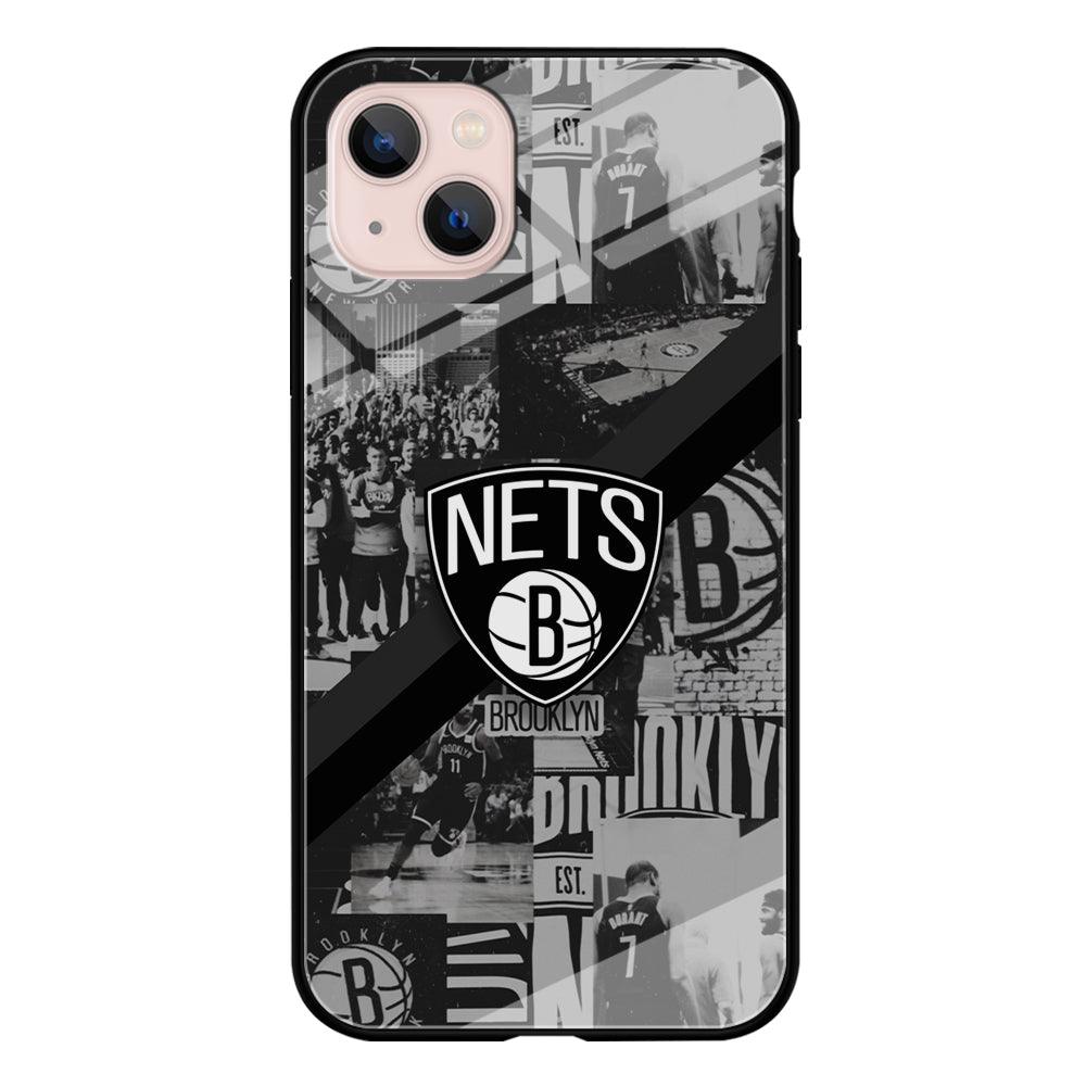 Brooklyn Nets Collage of The Journey iPhone 13 Case-Oxvistore