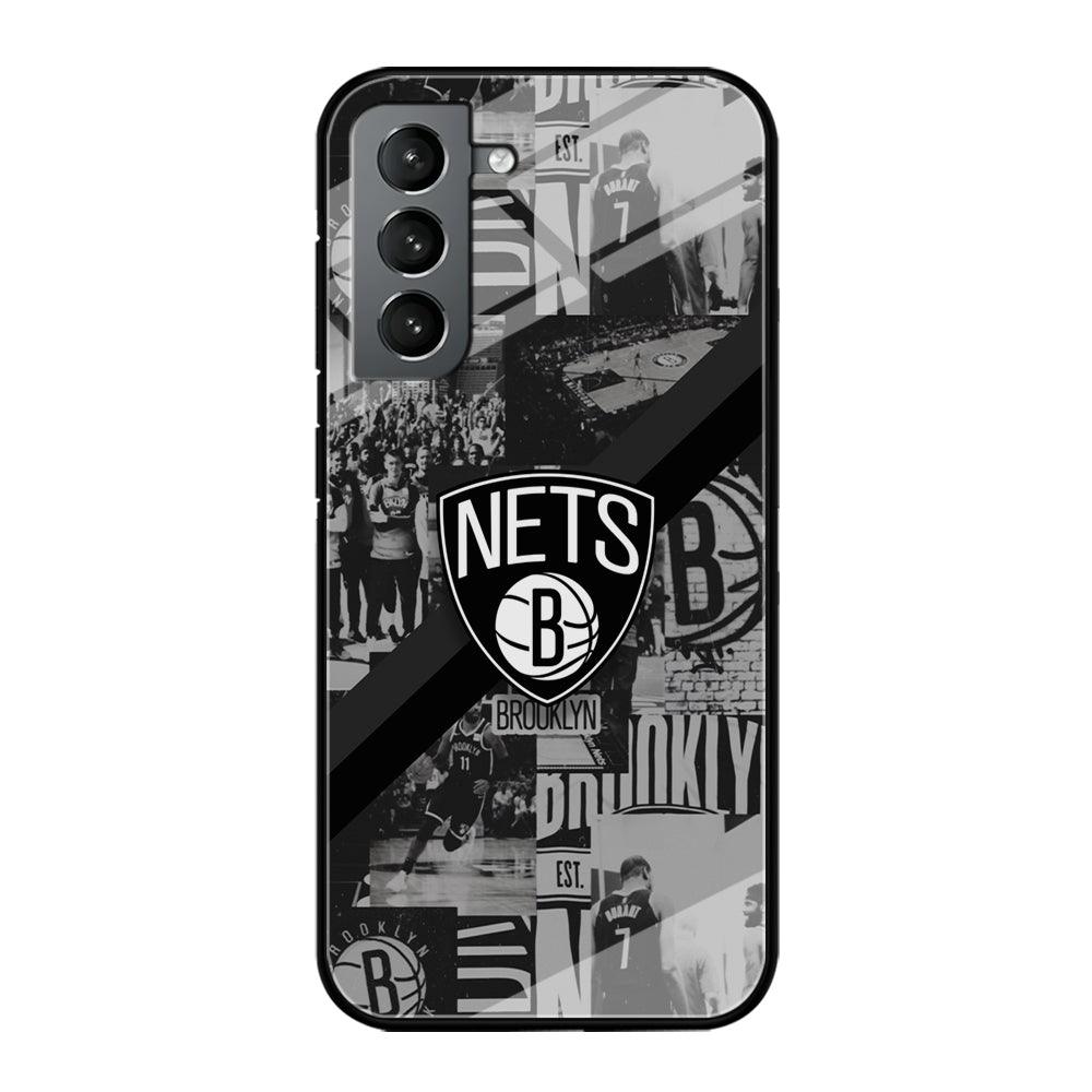 Brooklyn Nets Collage of The Journey Samsung Galaxy S21 Case-Oxvistore