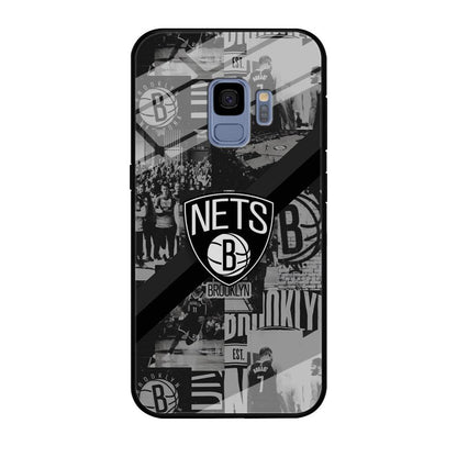 Brooklyn Nets Collage of The Journey Samsung Galaxy S9 Case-Oxvistore