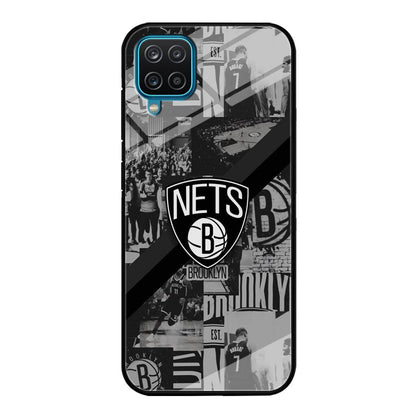 Brooklyn Nets Collage of The Journey Samsung Galaxy A12 Case-Oxvistore