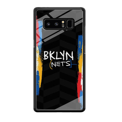 Brooklyn Nets Color Spray Jersey Samsung Galaxy Note 8 Case-Oxvistore