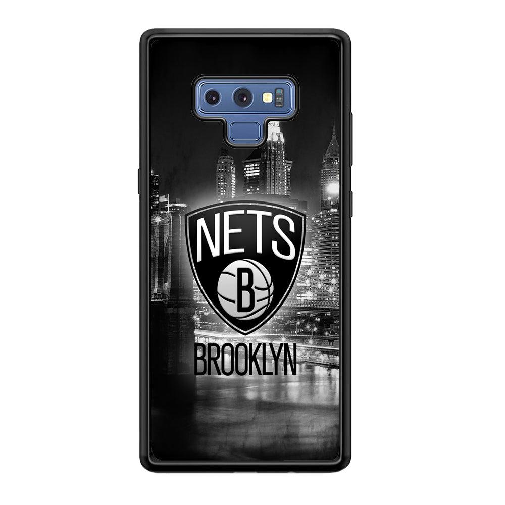 Brooklyn Nets Night Town Samsung Galaxy Note 9 Case-Oxvistore