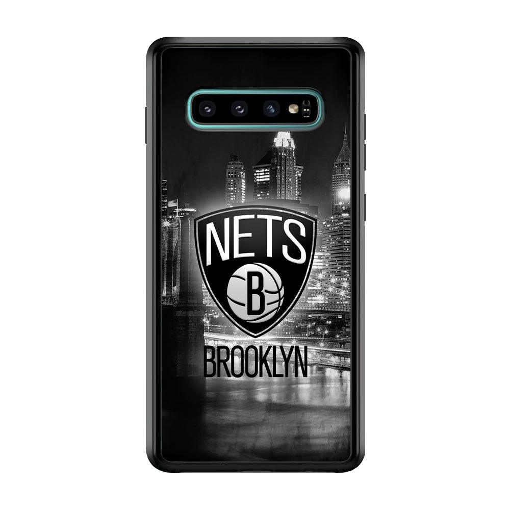 Brooklyn Nets Night Town Samsung Galaxy S10 Plus Case-Oxvistore