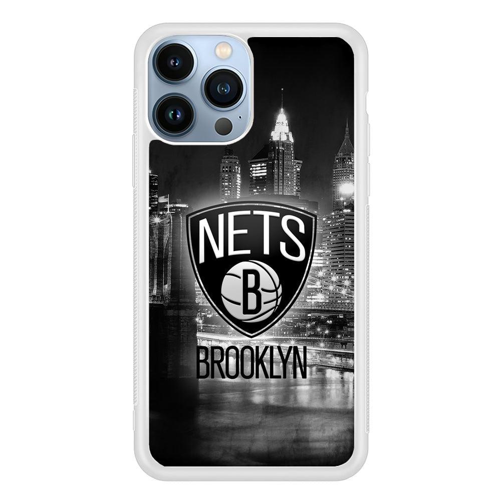 Brooklyn Nets Night Town iPhone 15 Pro Max Case-Oxvistore