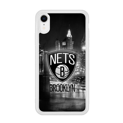 Brooklyn Nets Night Town iPhone XR Case-Oxvistore