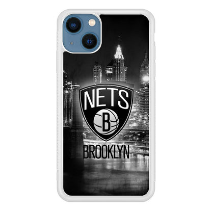 Brooklyn Nets Night Town iPhone 13 Case-Oxvistore