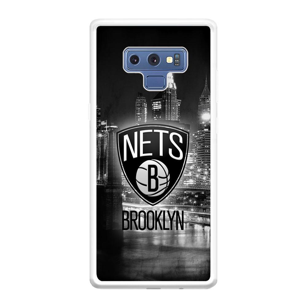 Brooklyn Nets Night Town Samsung Galaxy Note 9 Case-Oxvistore