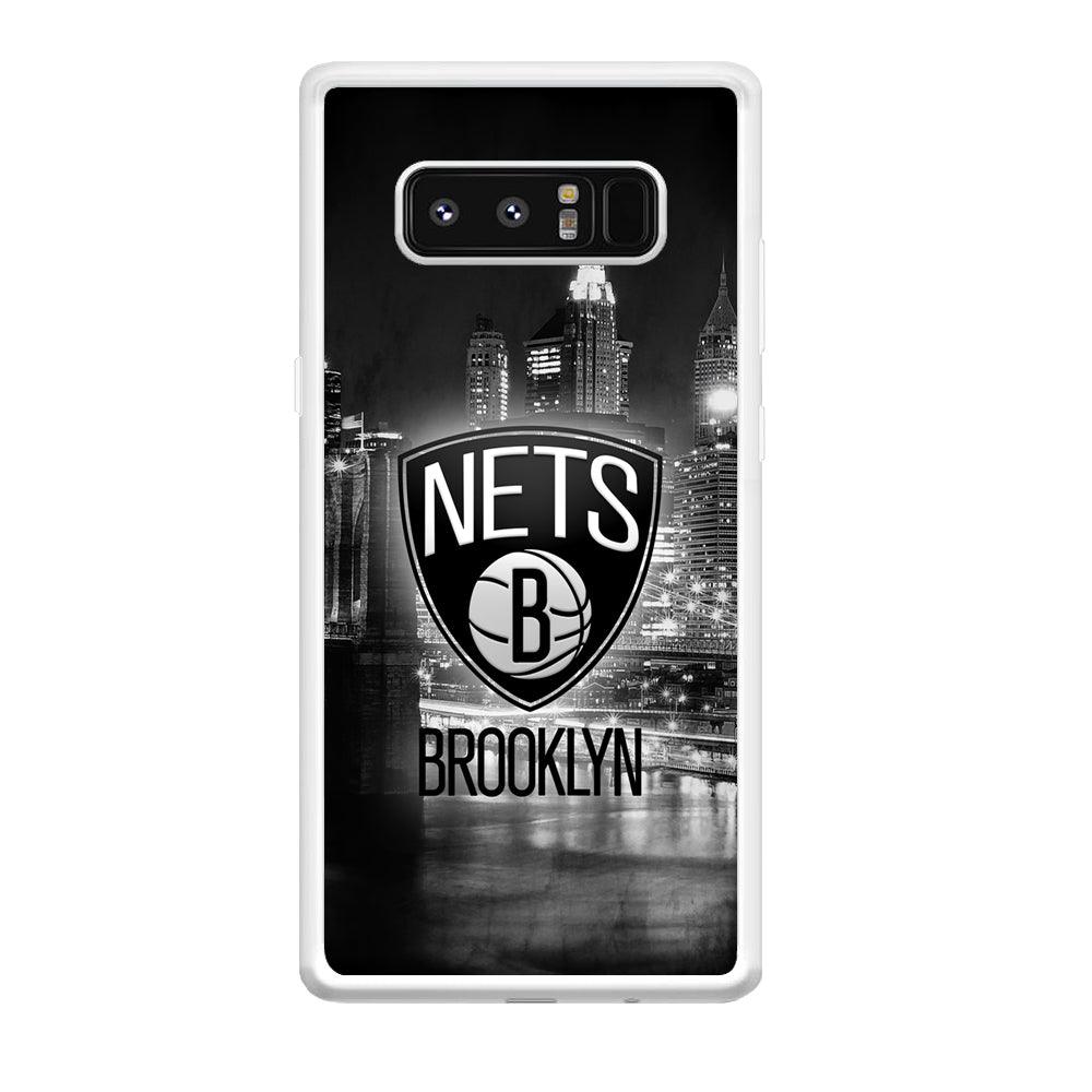 Brooklyn Nets Night Town Samsung Galaxy Note 8 Case-Oxvistore