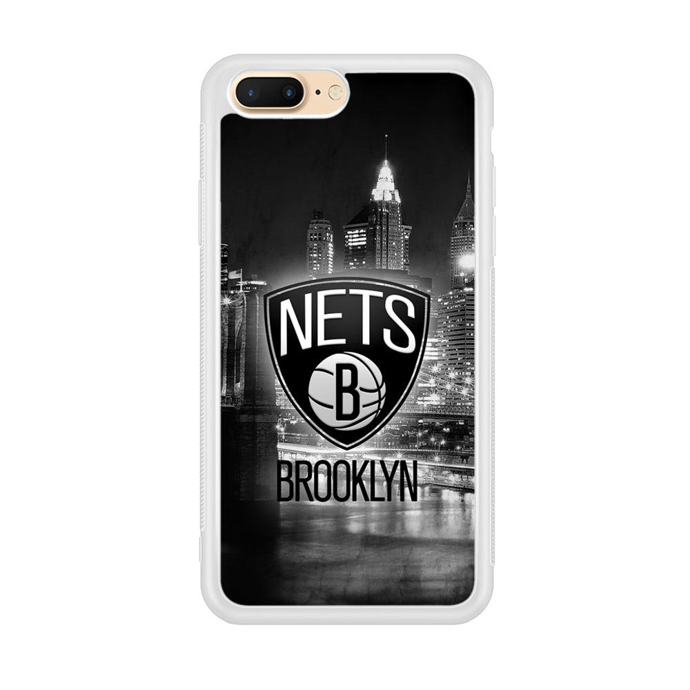 Brooklyn Nets Night Town iPhone 8 Plus Case-Oxvistore