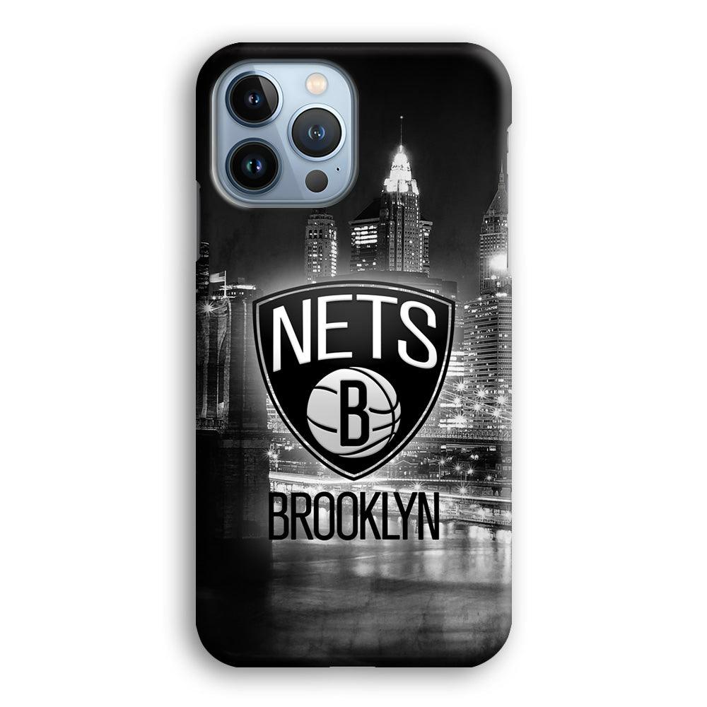 Brooklyn Nets Night Town iPhone 13 Pro Case-Oxvistore