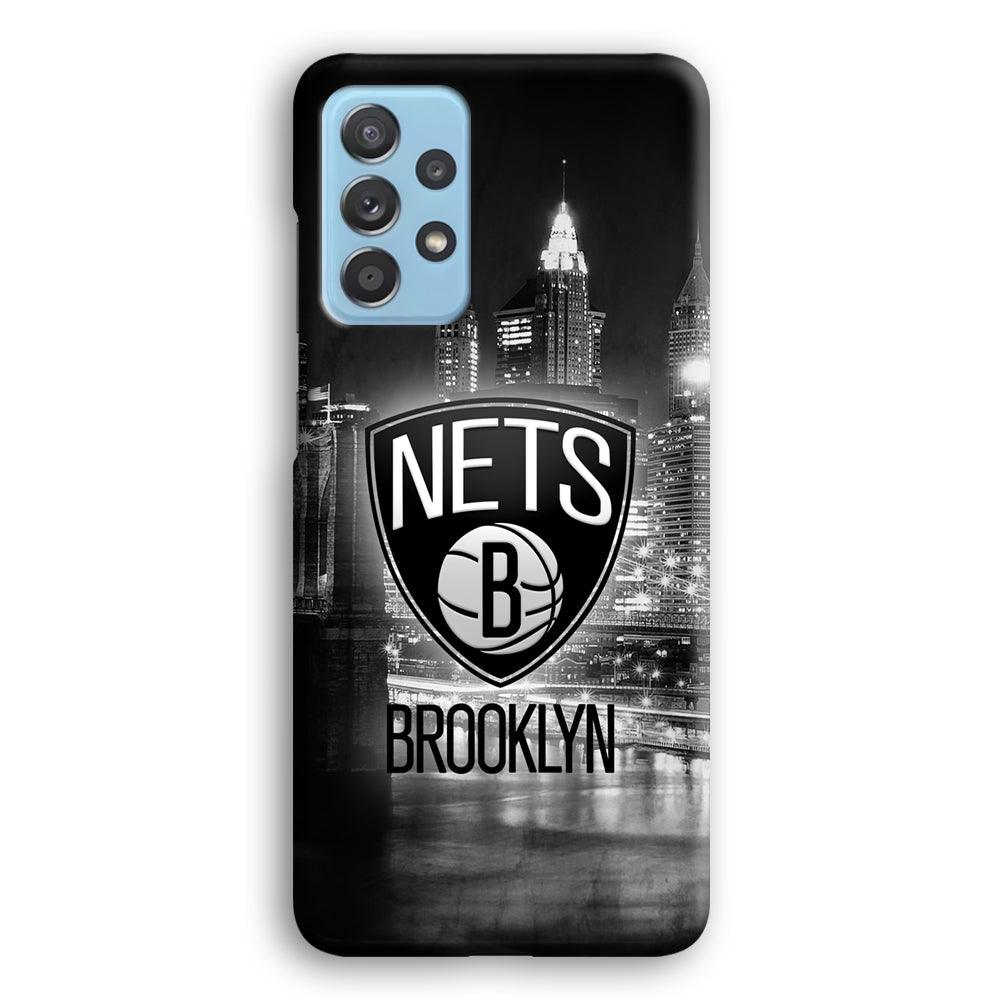 Brooklyn Nets Night Town Samsung Galaxy A52 Case-Oxvistore