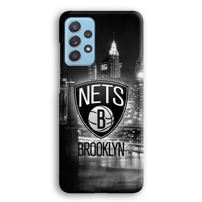 Brooklyn Nets Night Town Samsung Galaxy A52 Case-Oxvistore