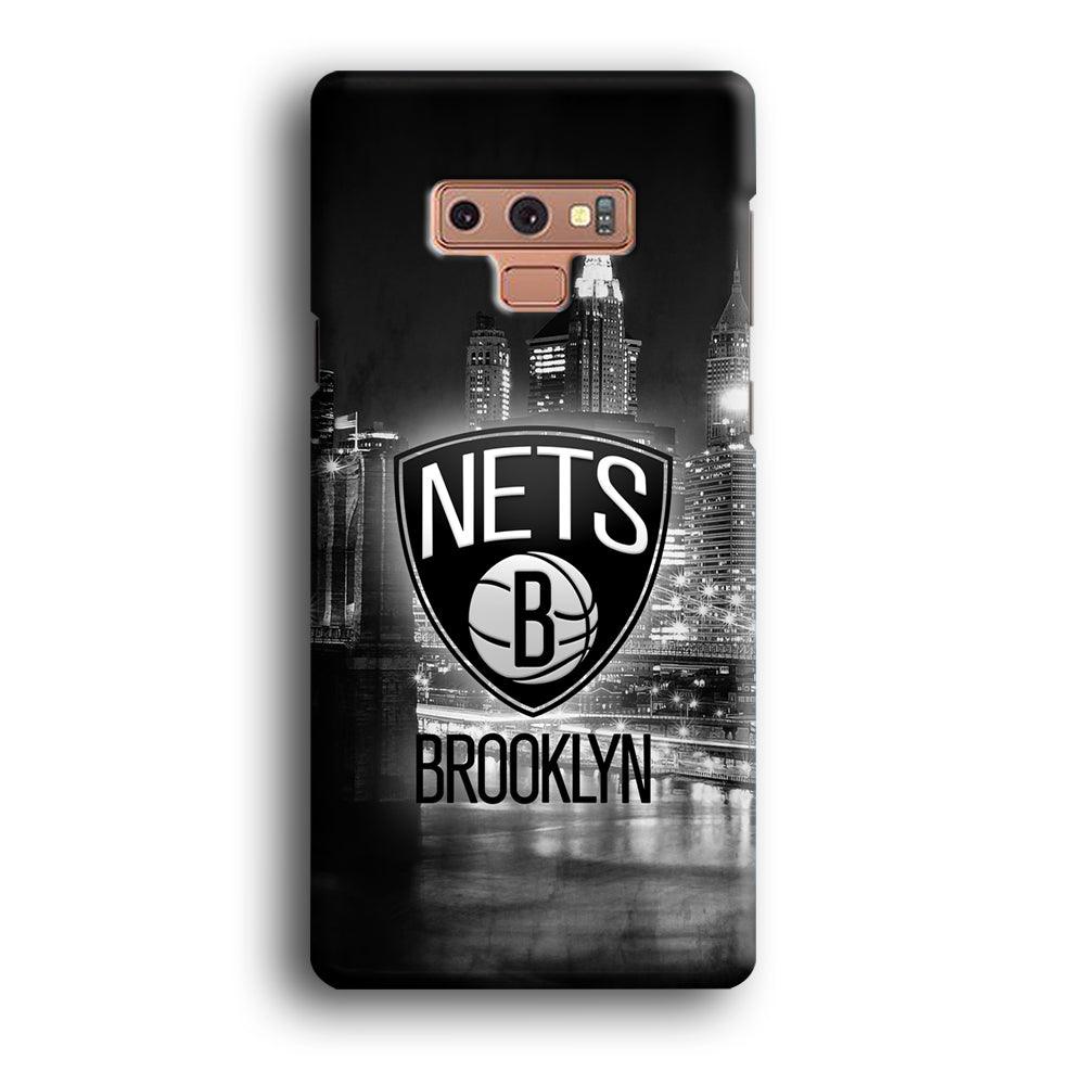 Brooklyn Nets Night Town Samsung Galaxy Note 9 Case-Oxvistore