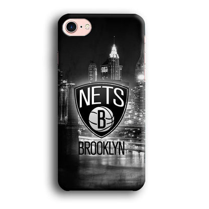 Brooklyn Nets Night Town iPhone 8 Case-Oxvistore