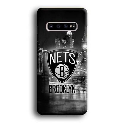 Brooklyn Nets Night Town Samsung Galaxy S10 Plus Case-Oxvistore