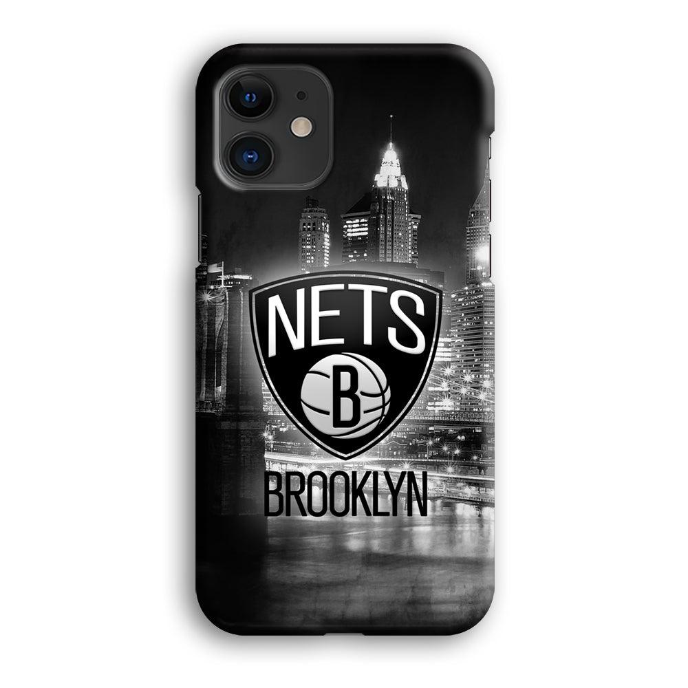 Brooklyn Nets Night Town iPhone 12 Case-Oxvistore